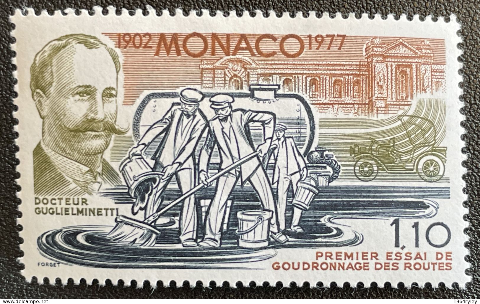 MONACO - MNH** - 1977 - # 1119 - Unused Stamps