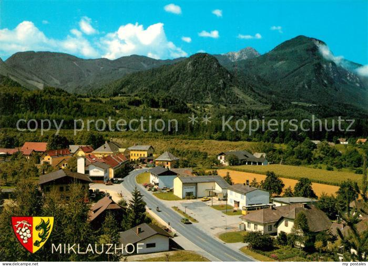 73281830 Miklauzhof Ortsansicht Mit Hochobir Miklauzhof - Autres & Non Classés