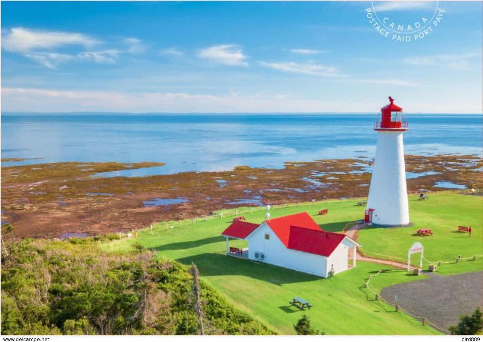 2024 Canada From Far And Wide Scenic Photography Point Prim Lighthouse Post Card Unused - Moderne Ansichtskarten