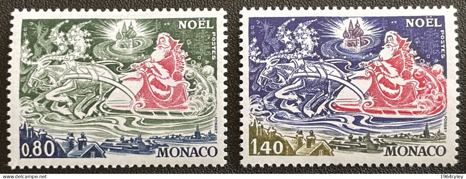 MONACO - MNH** - 1977 - # 1113/1114 - Unused Stamps