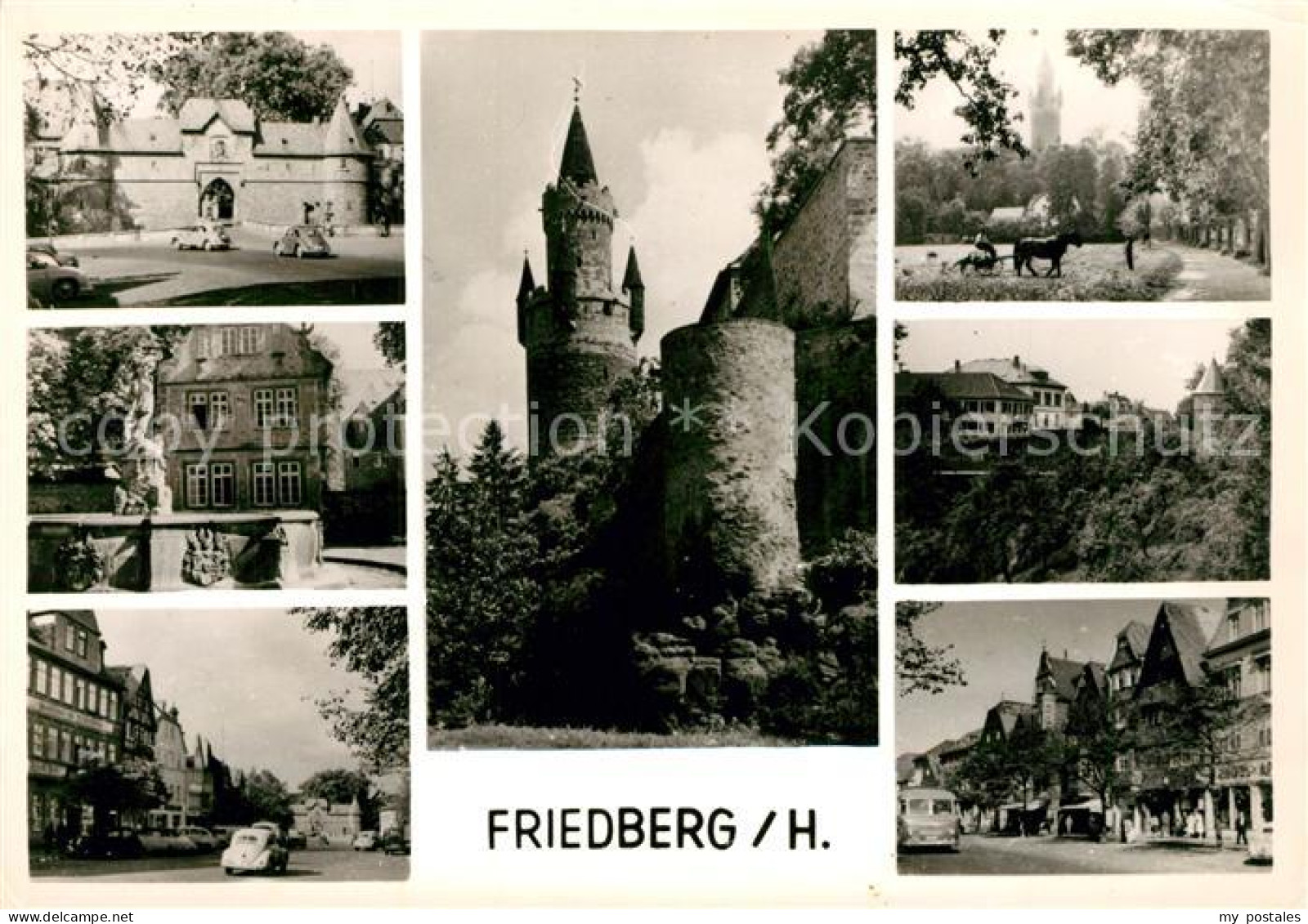 73281572 Friedberg Hessen Schloss  Friedberg Hessen - Friedberg