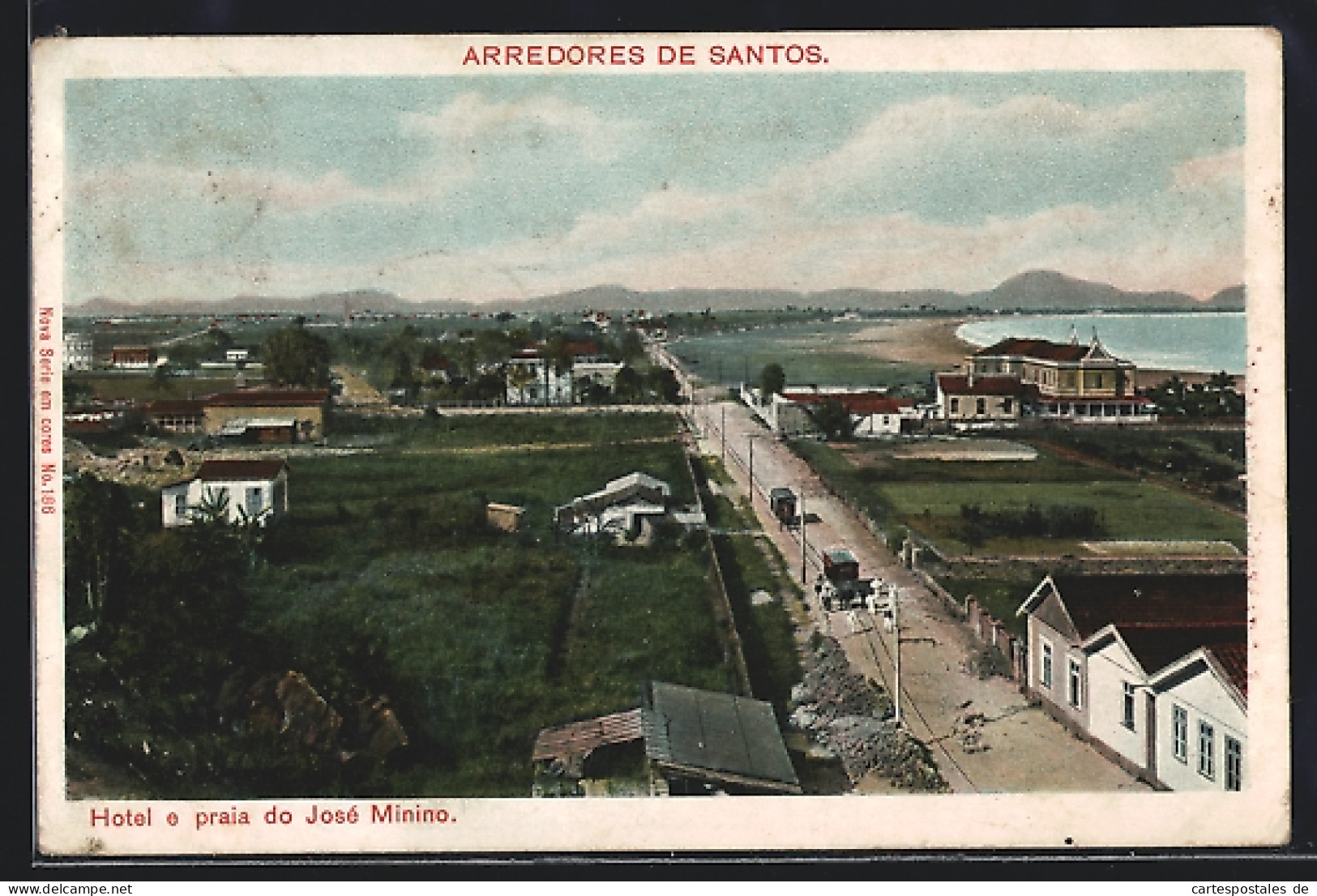 AK Arredores De Santos, Hotel E Praia Do José Minino  - Sonstige & Ohne Zuordnung