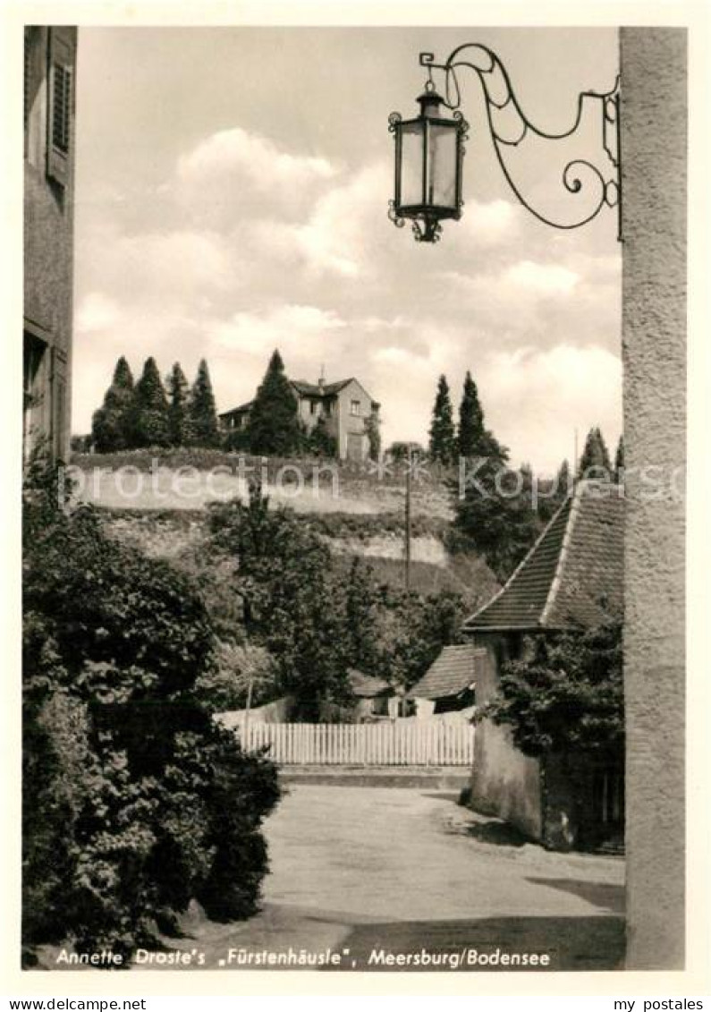 73281552 Meersburg Bodensee Annette Drostes Fuerstenhaeusle Meersburg Bodensee - Meersburg