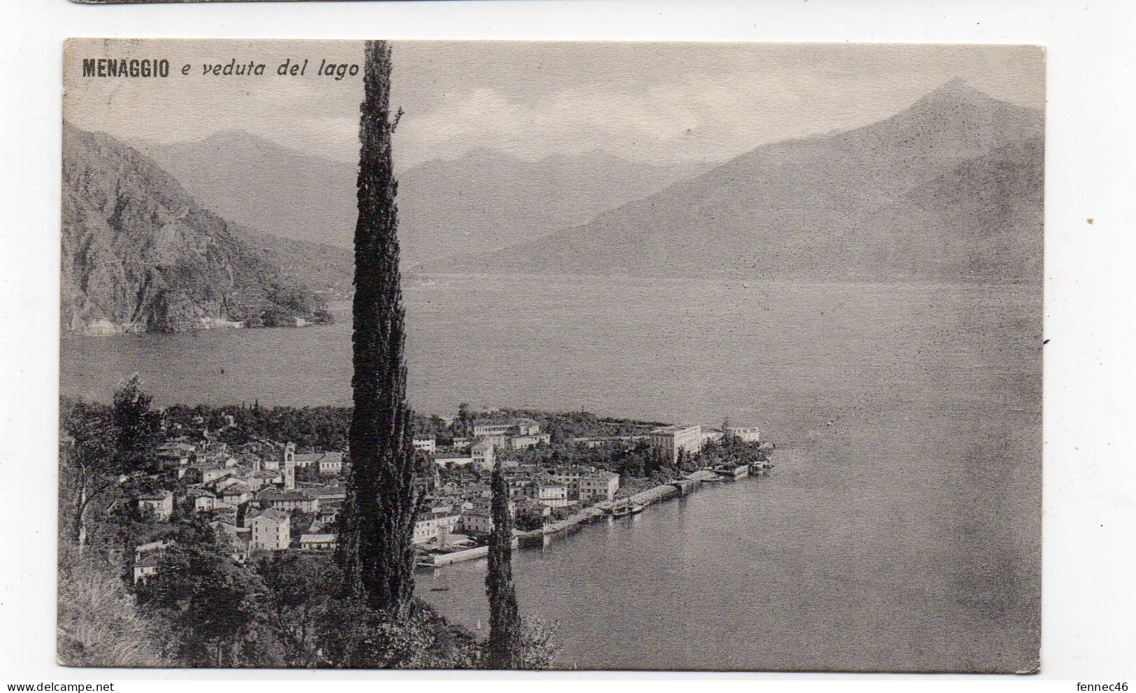 ITALIE - (Côme - COMO) MENAGGIO E Veduta Del Lago - 1909 (L55) - Como