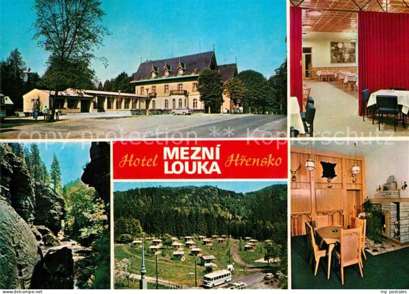 73280597 Hrensko Hotel Mezni Louka Jidelna Partie Z Tiche Soutesky Chatovy Tabor - Czech Republic