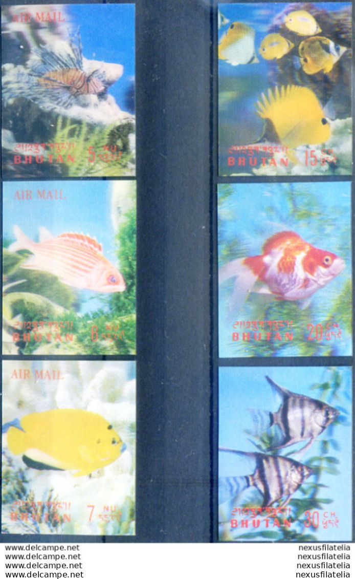 Fauna. Pesci D'acquario 1969. - Bhoutan