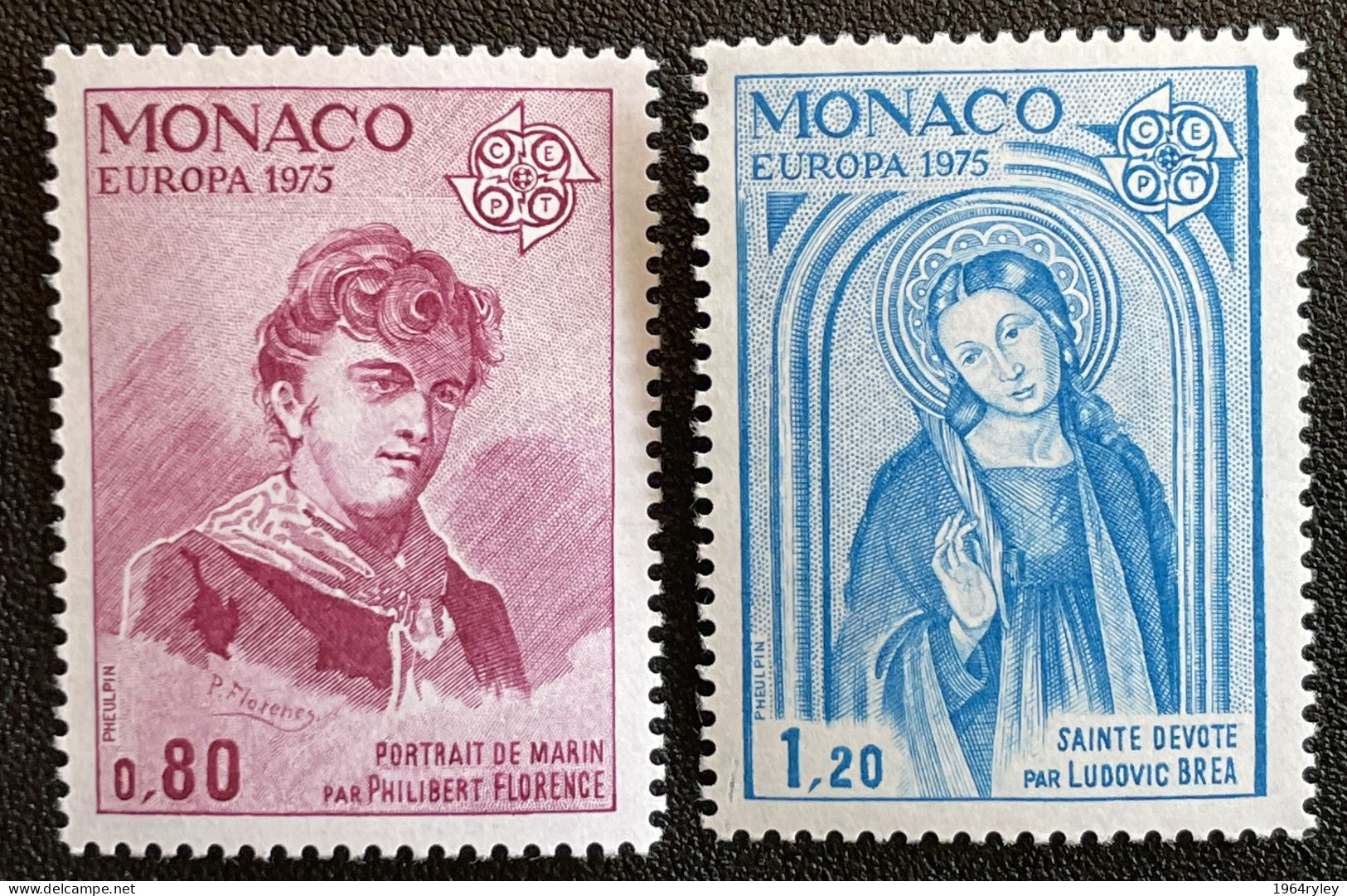 MONACO - MNH** - 1975 - # 1003/1004 - Unused Stamps