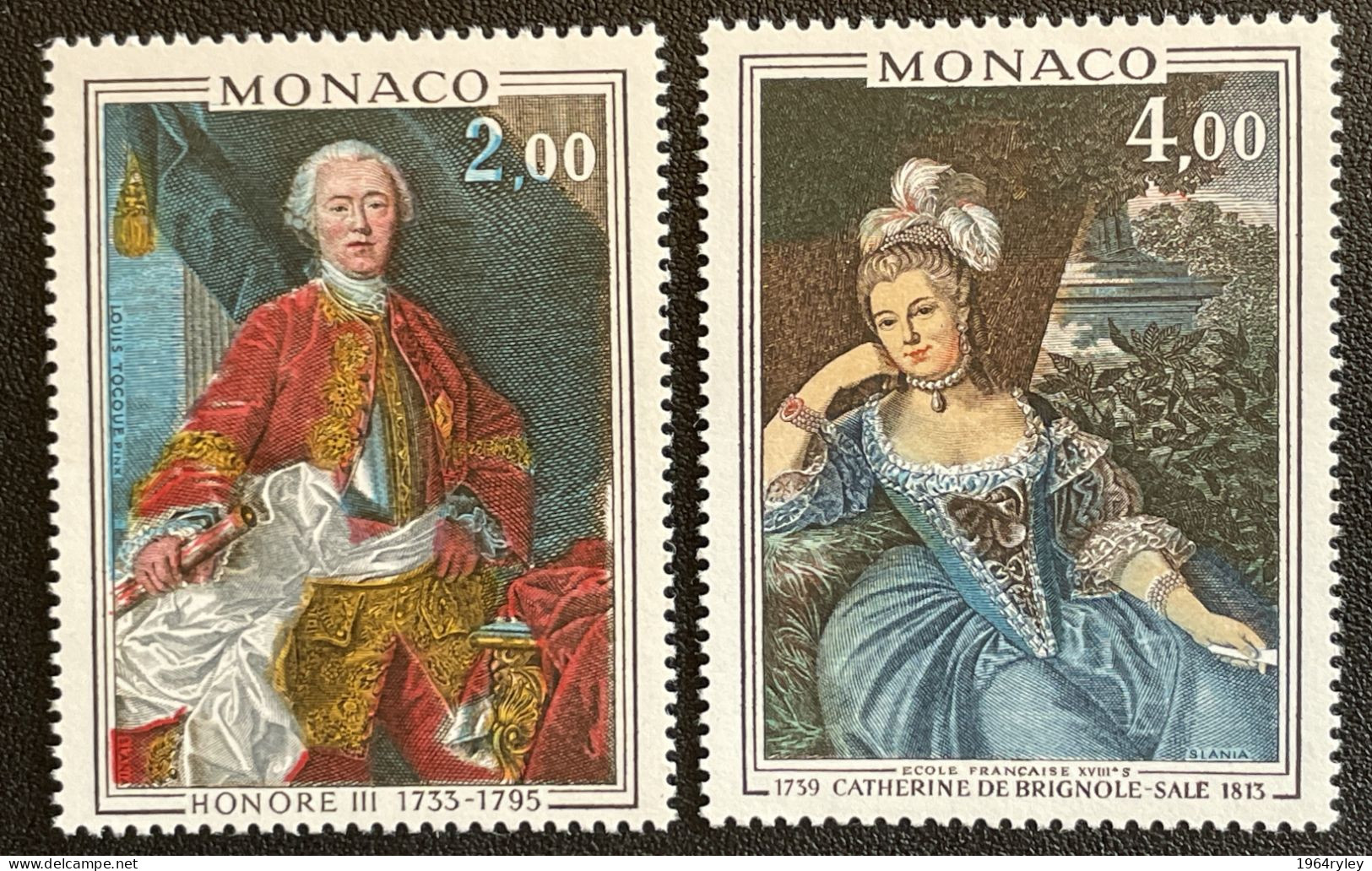 MONACO - MNH** - 1975 - # 1029/1030 - Ongebruikt