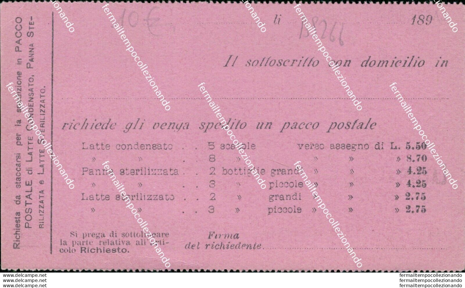 Bs266 Cartolina Commerciale Alla Latteria Locate Triulzi Milano Lombardia - Milano (Milan)