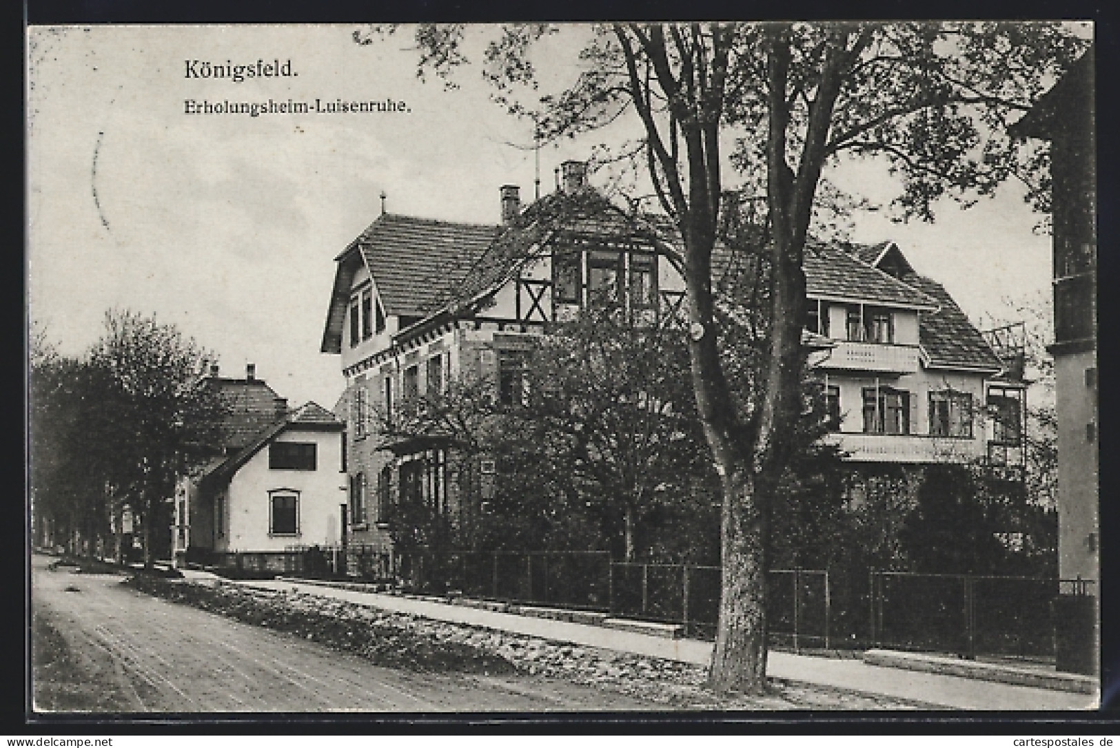 AK Königsfeld / Baden, Erholungsheim Luisenruhe  - Baden-Baden