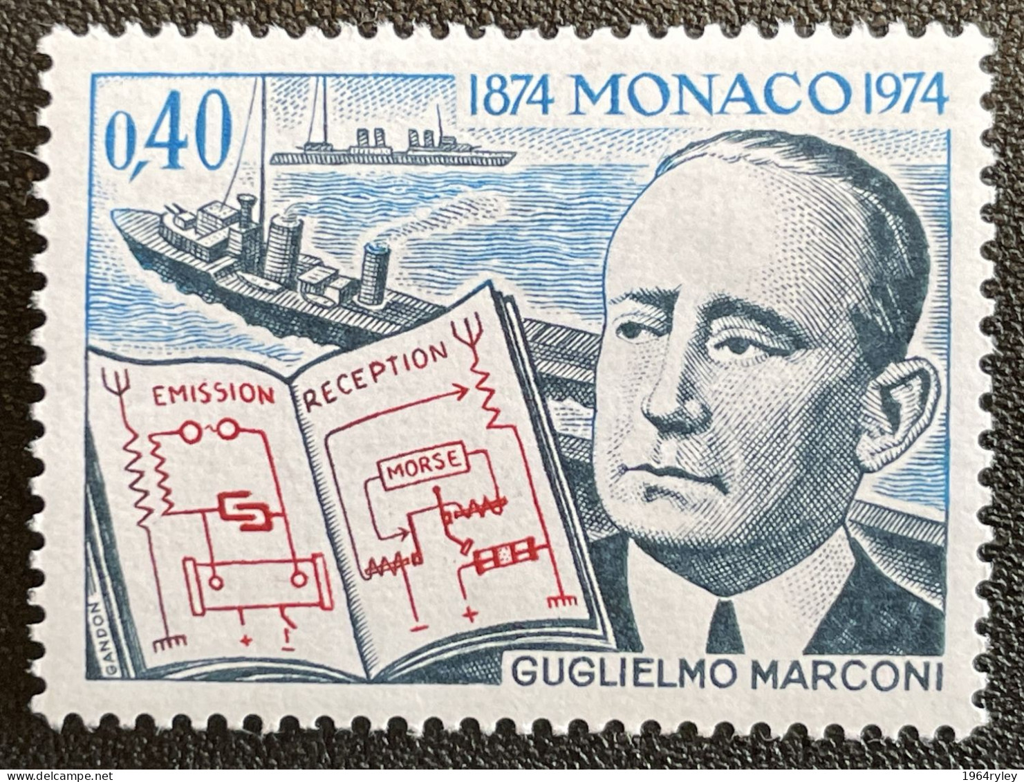 MONACO - MNH** - 1974 - # 960 - Unused Stamps