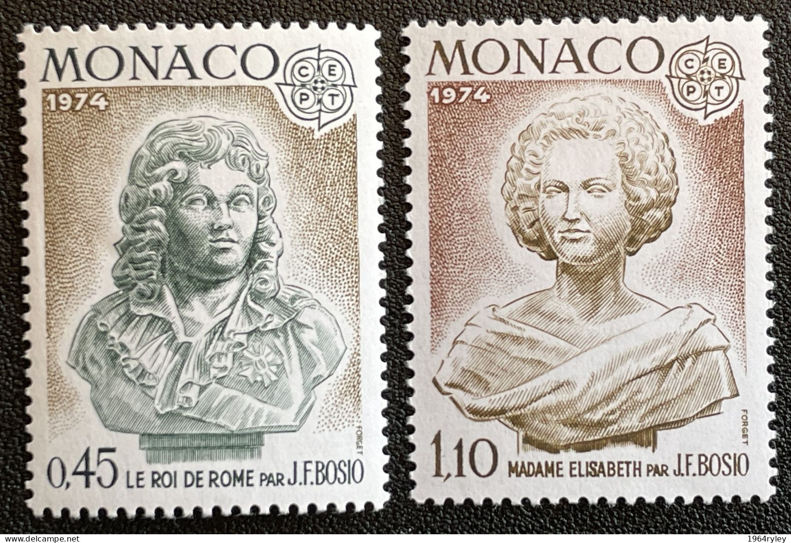 MONACO - MNH** - 1974 - # 957/958 - Unused Stamps