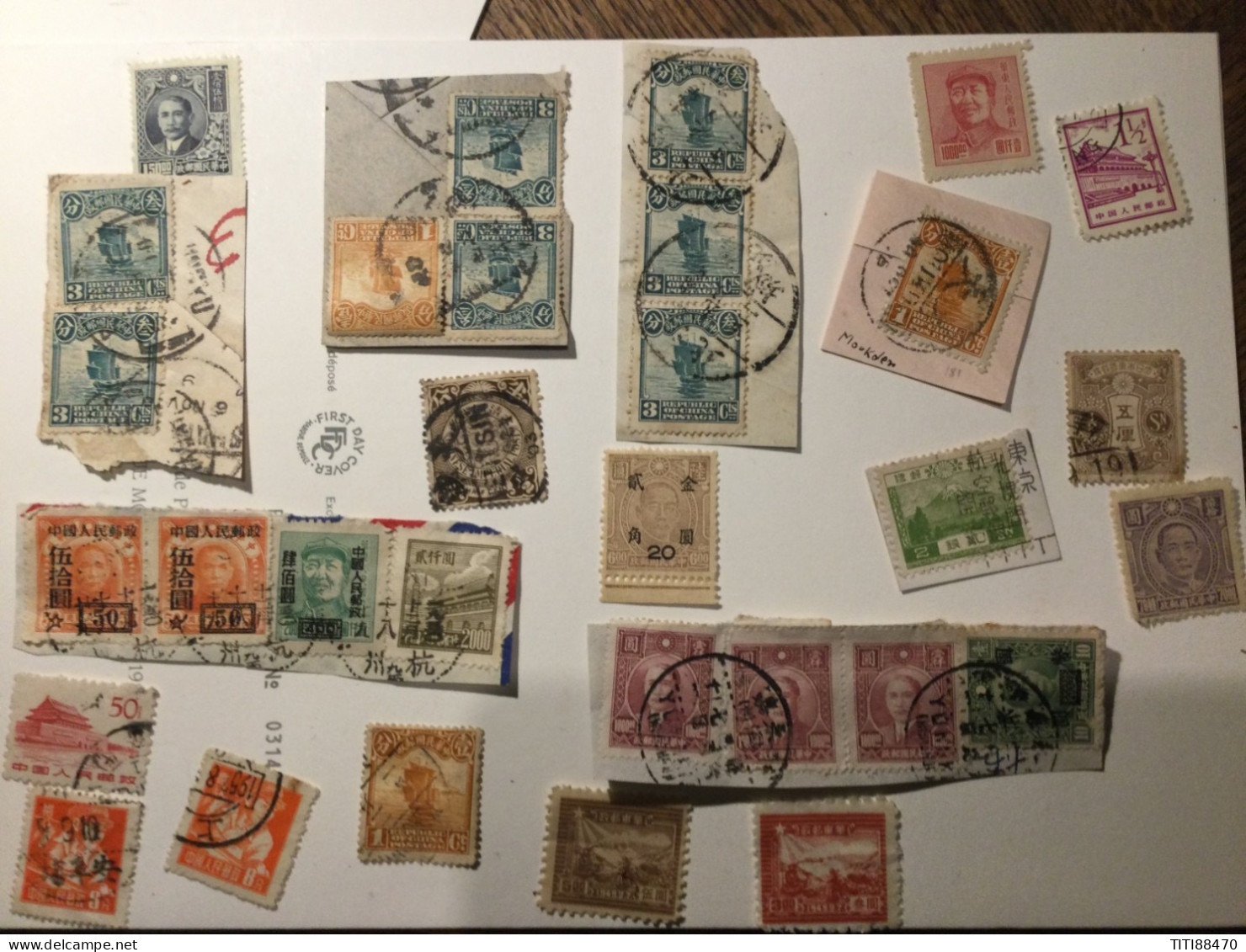 FRAGMENTS ET TIMBRES DE CHINE - Andere & Zonder Classificatie