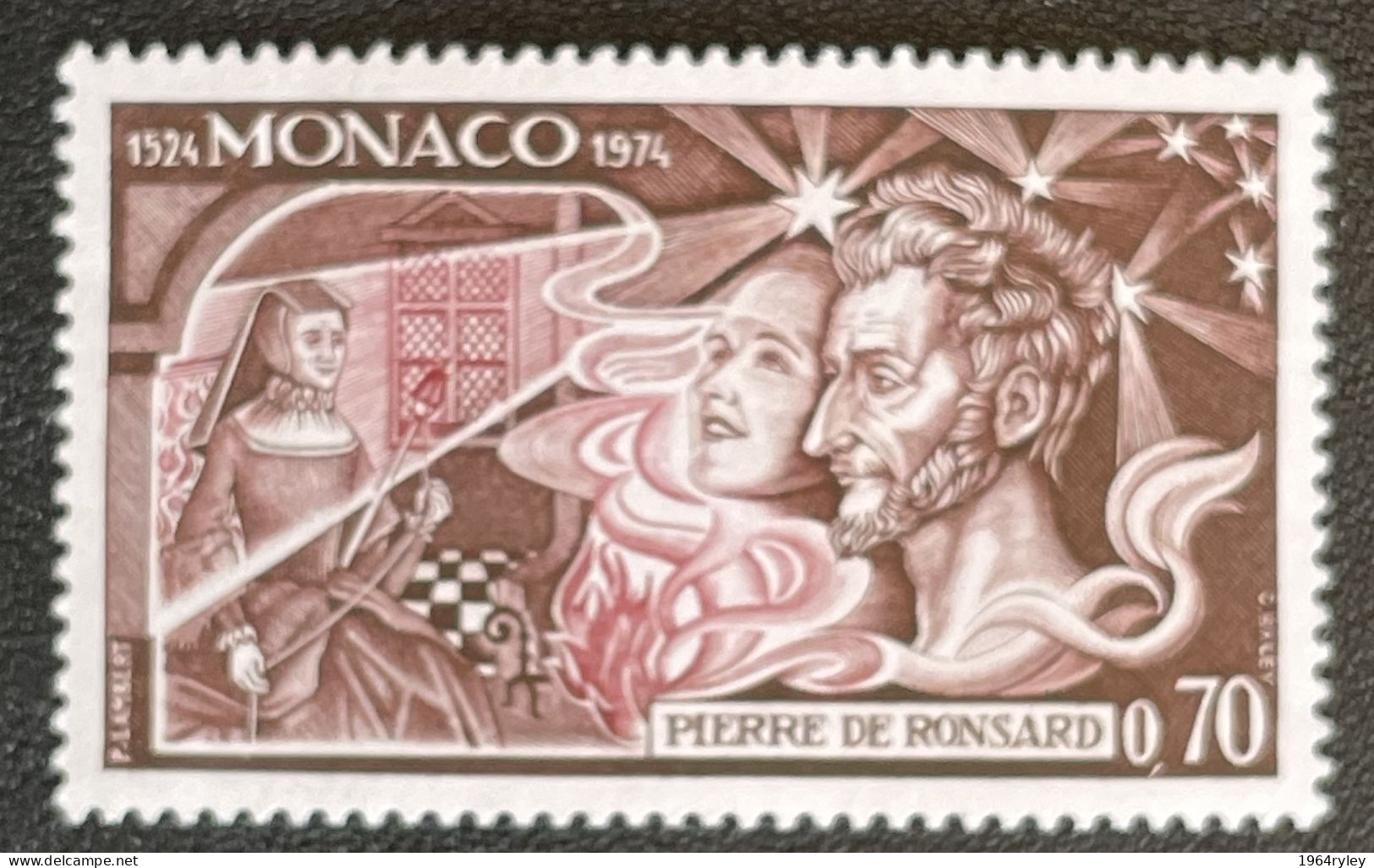 MONACO - MNH** - 1974 - # 964 - Ongebruikt