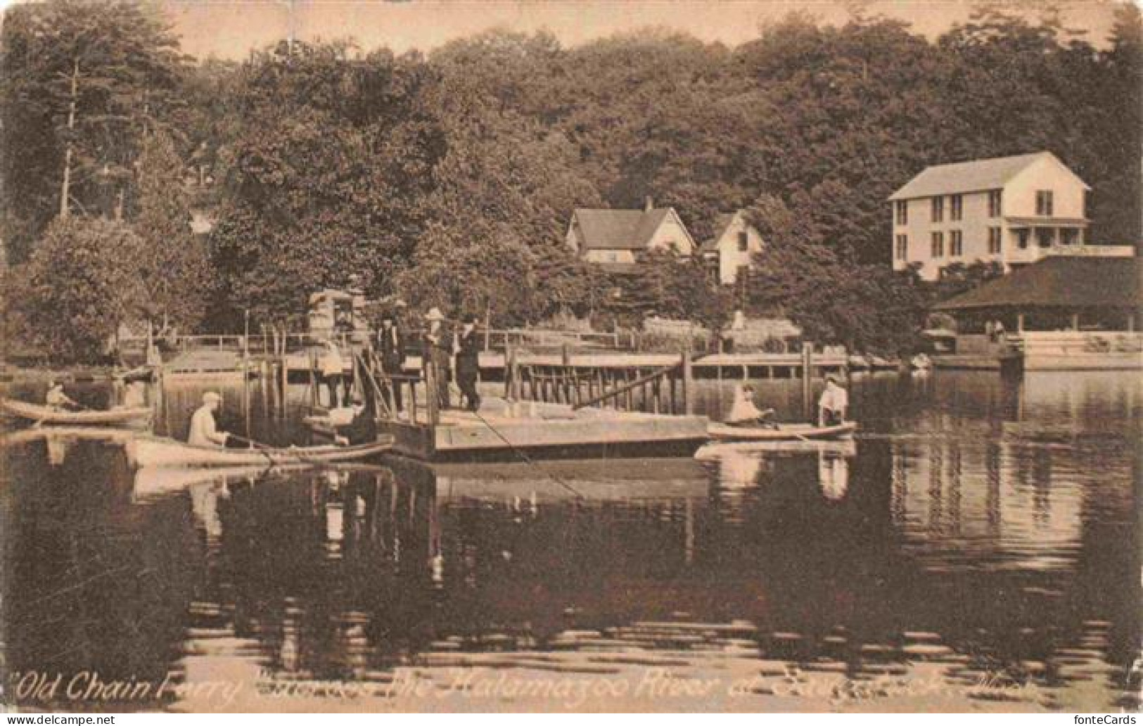 73974845 Saugatuck_Michigan_USA Old Chain Ferry - Andere & Zonder Classificatie