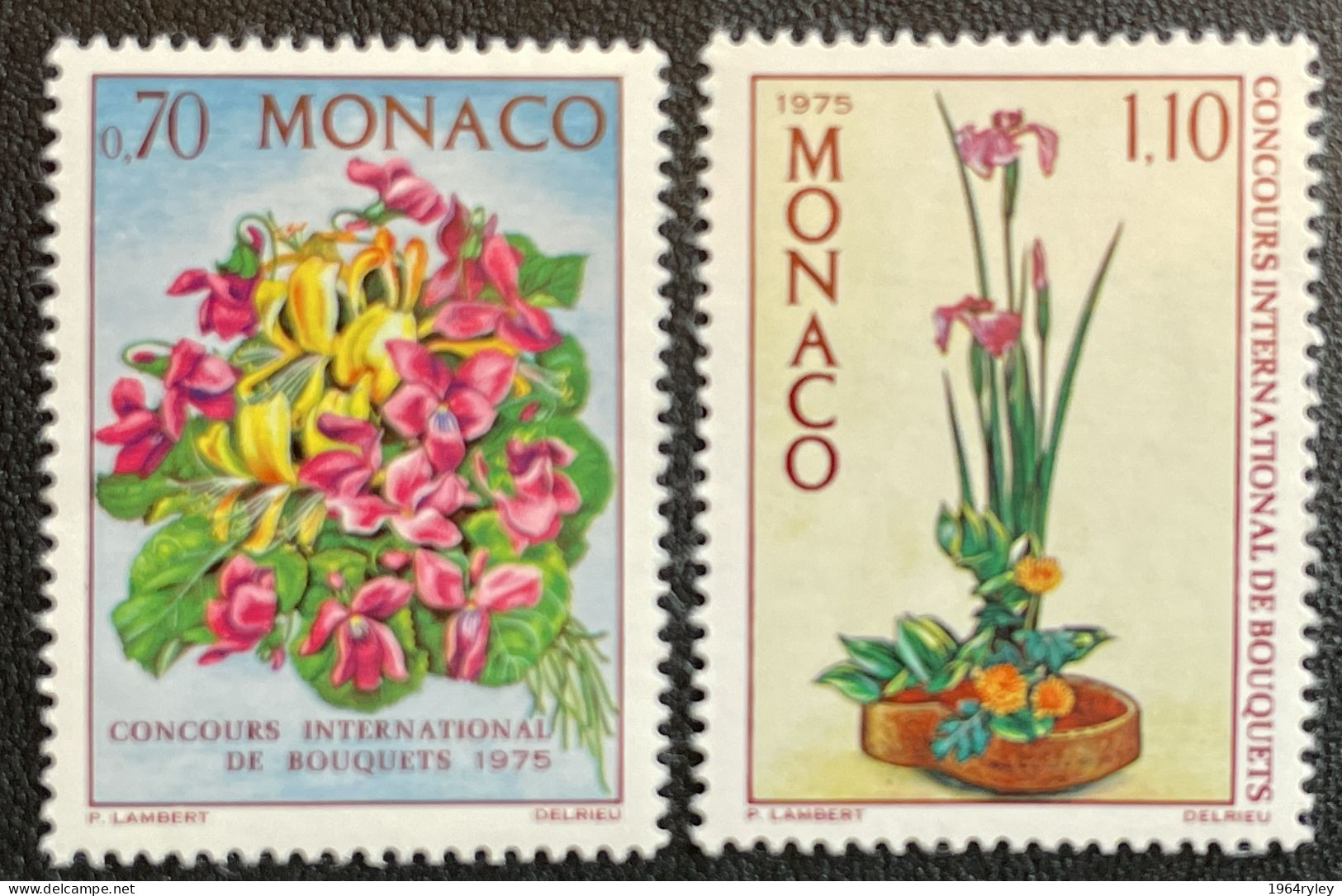 MONACO - MNH** - 1974 - # 984/985 - Unused Stamps