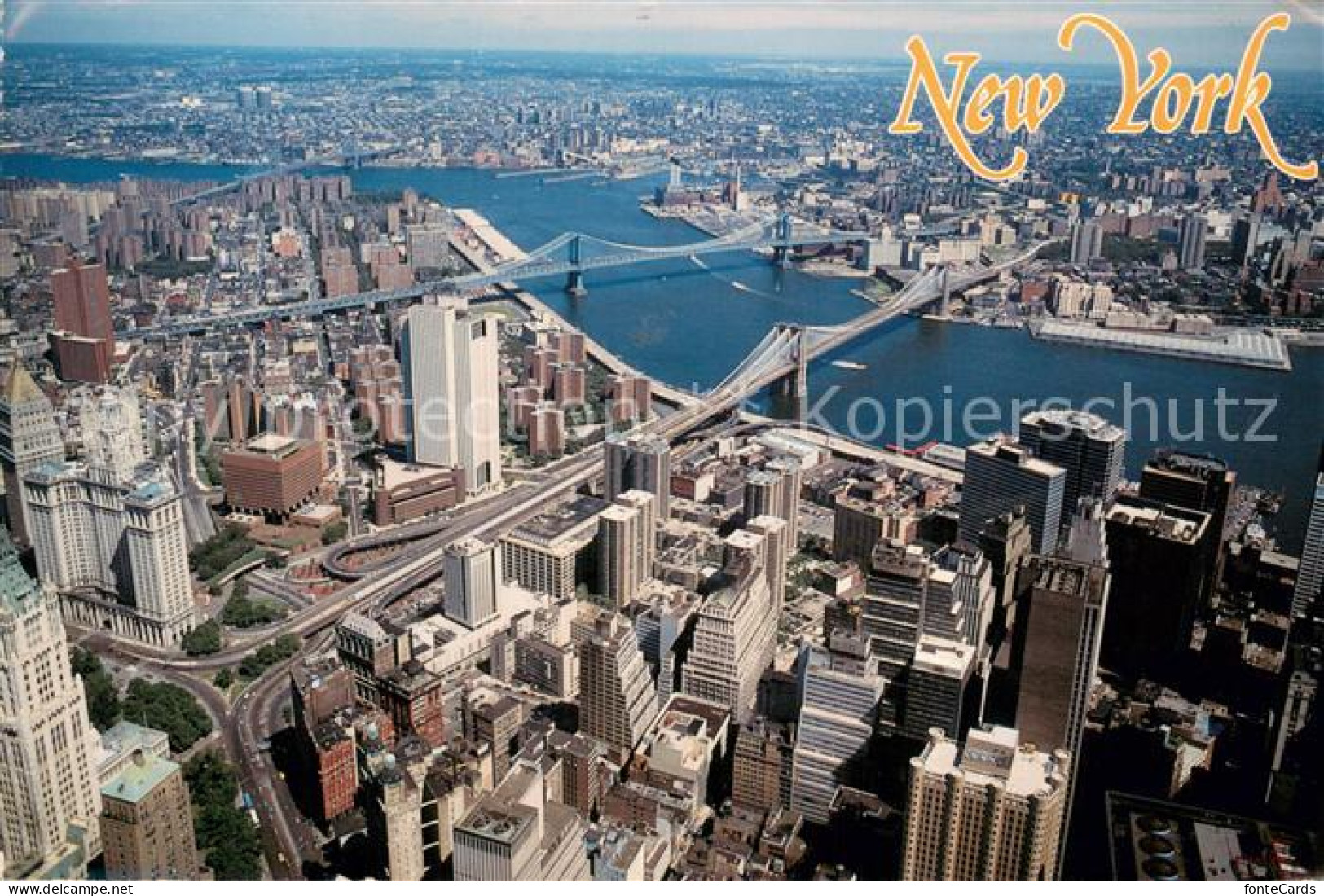 73705919 New_York_City East River From The World Trade Center - Autres & Non Classés