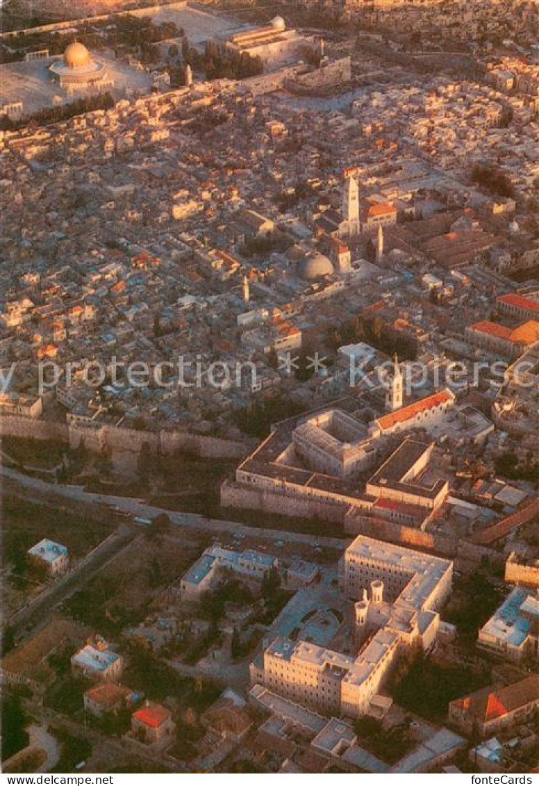 73705894 Jerusalem Yerushalayim Notre Dame Of Jerusalem Center Aerial View Jerus - Israël