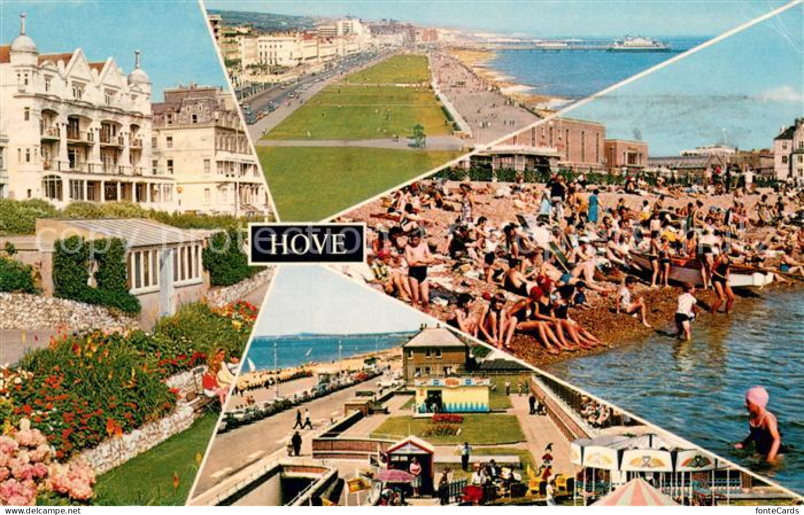 73686735 Hove Brighton The Lawns And Seafront Gardens The Beach The Seefront Hov - Autres & Non Classés