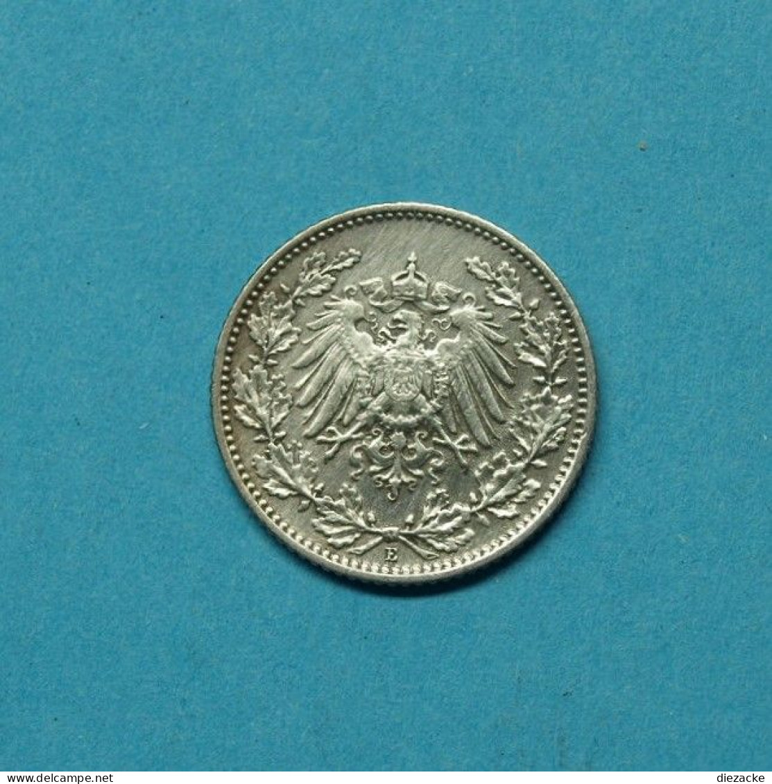 Deutsches Reich 1905 E 1/2 Mark Silber (M4864 - Andere & Zonder Classificatie