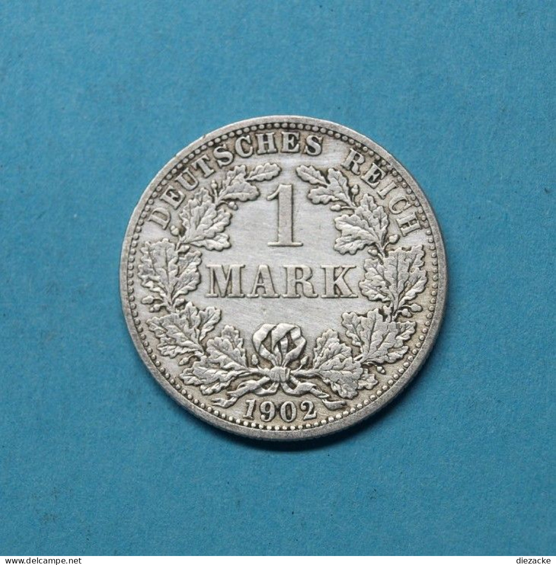 Deutsches Reich 1885 A 1 Mark Großer Adler Silber (M4874 - Other & Unclassified
