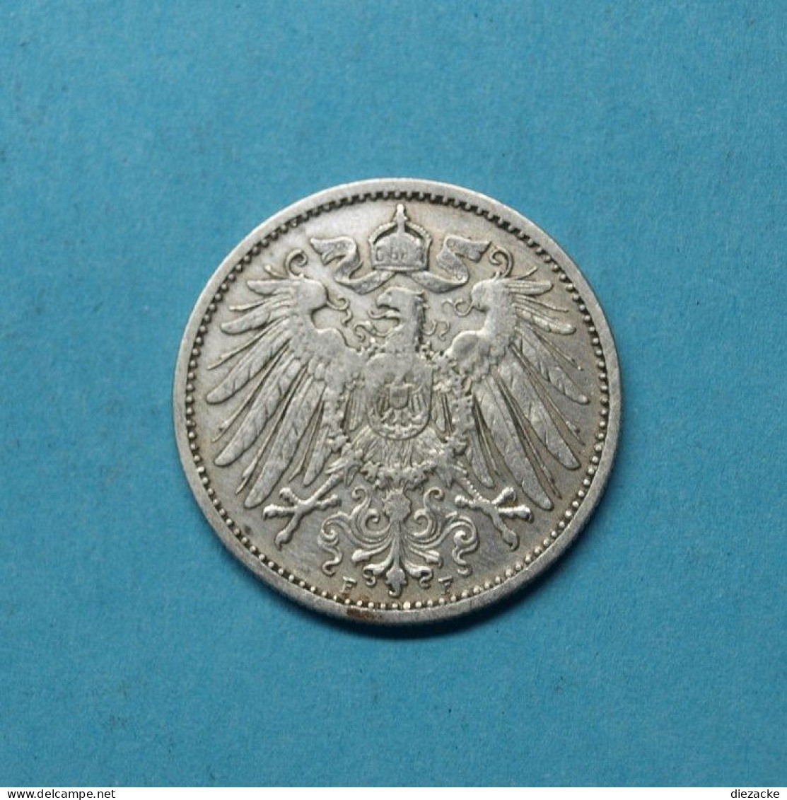 Deutsches Reich 1885 A 1 Mark Großer Adler Silber (M4874 - Andere & Zonder Classificatie