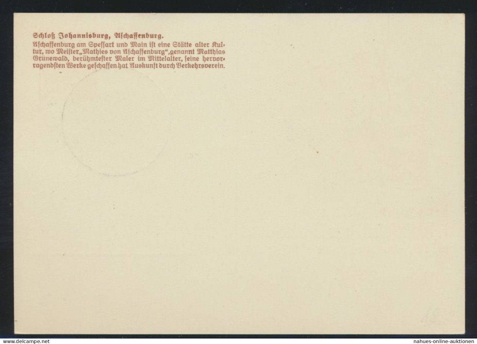 Deutsches Reich Privatganzsache PP 122 D 2 04 Aschaffenburg Postillion KdF - Autres & Non Classés