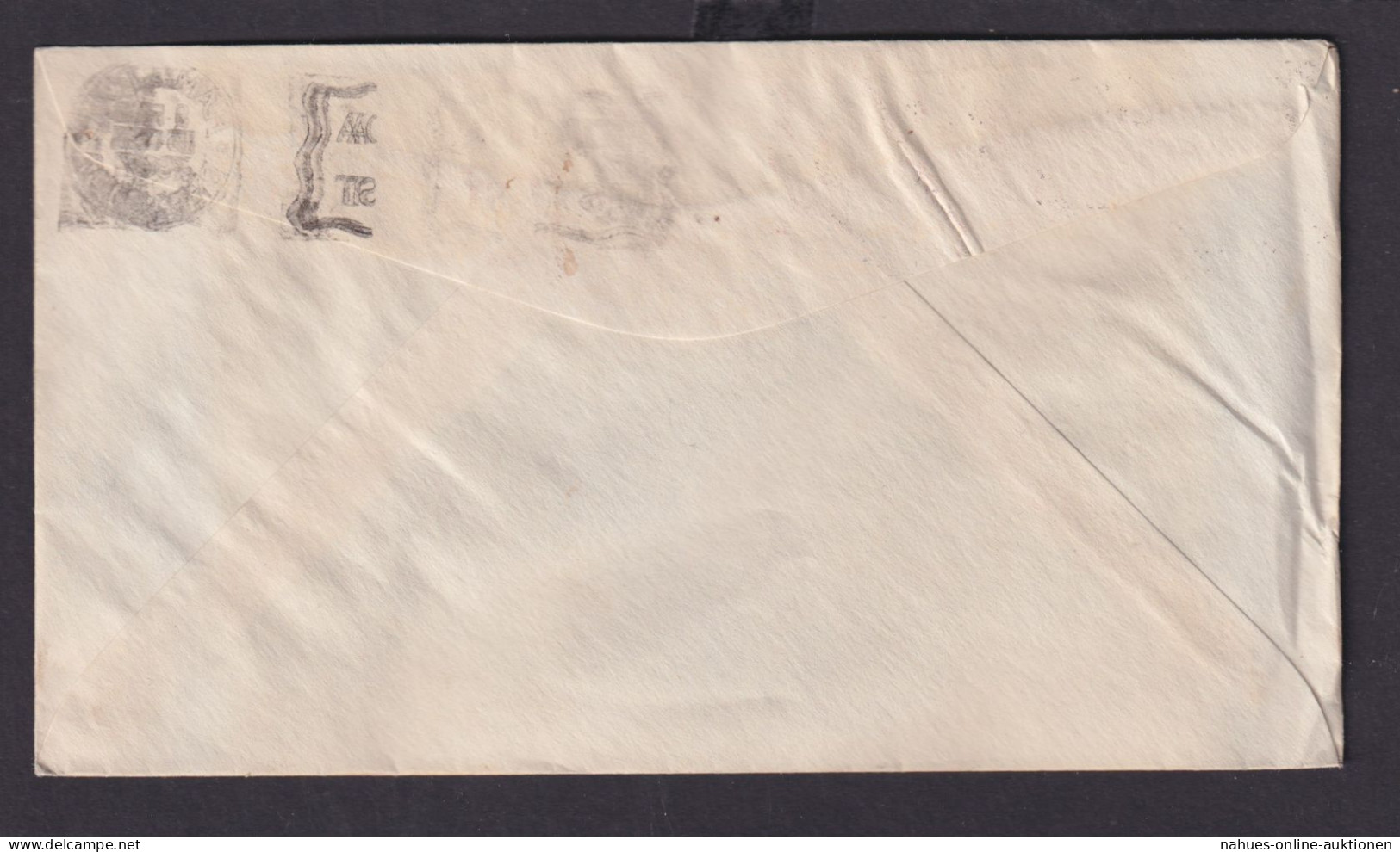 Bermuda Brief Krönung King Georg VI + Queen Elisabeth Hamilton N New York USA - Bermudes