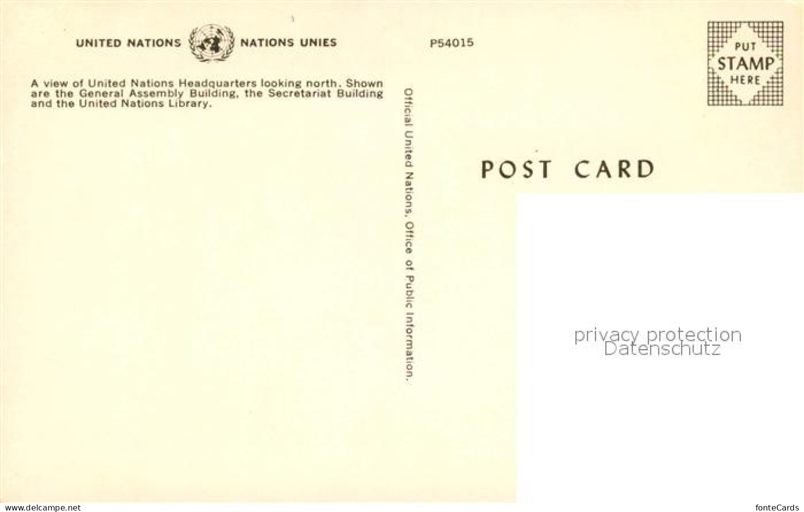 73243944 New_York_City United Nations Building - Other & Unclassified