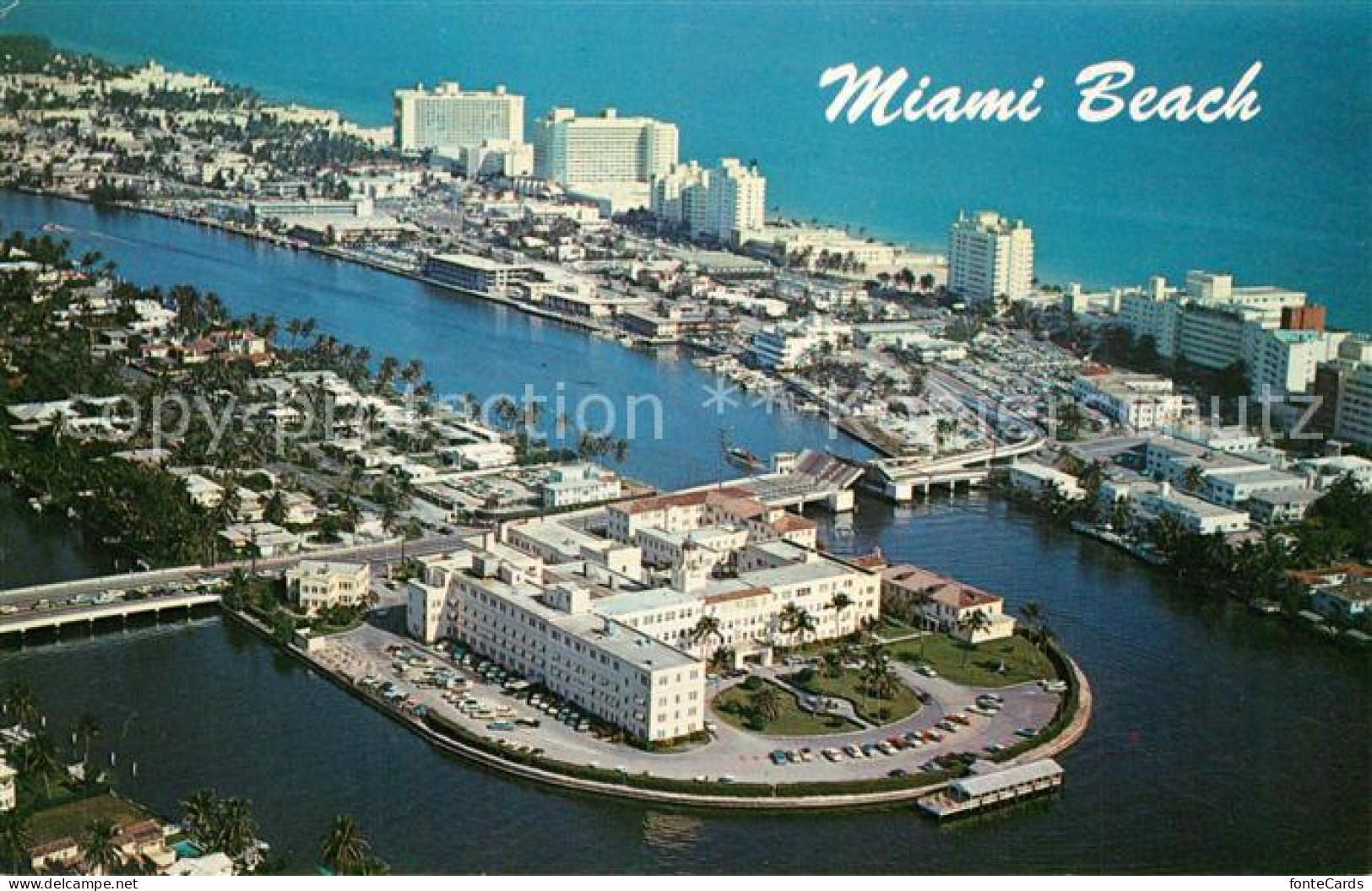 73243360 Miami_Beach Fliegeraufnahme North Beach Hotels - Andere & Zonder Classificatie
