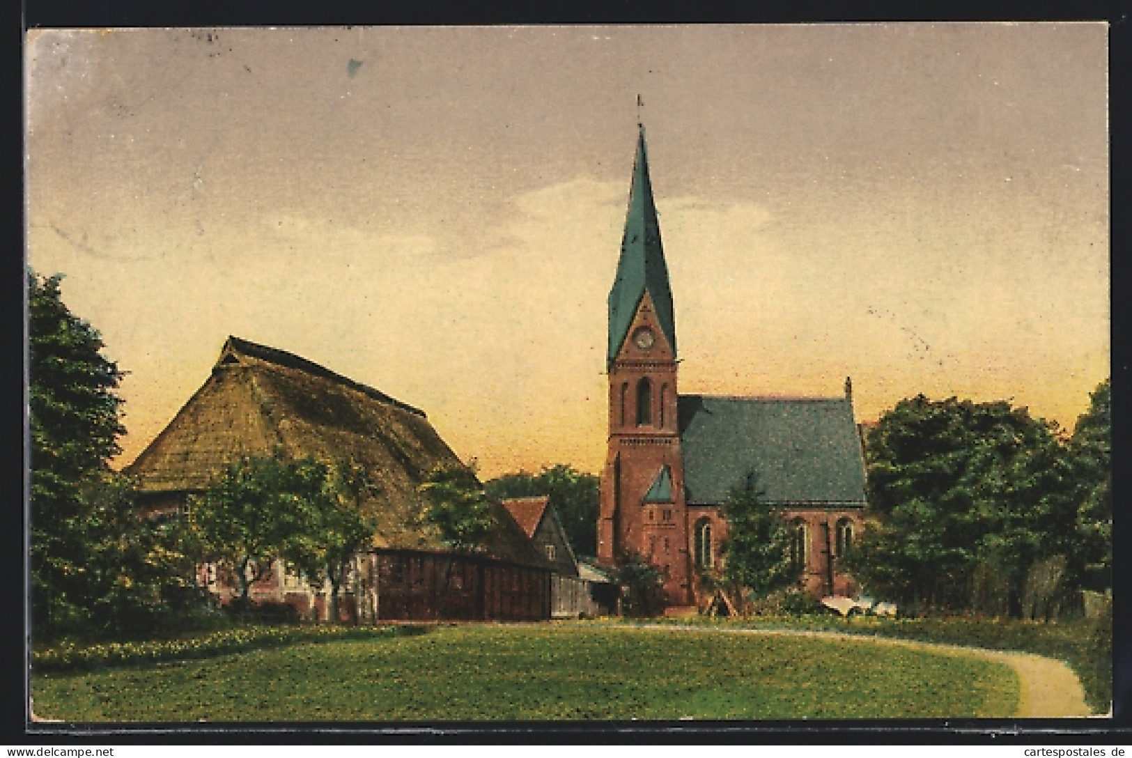 AK Ramelsloh /Lüneburger Heide, Blick Auf Die Stiftskirche  - Lüneburg