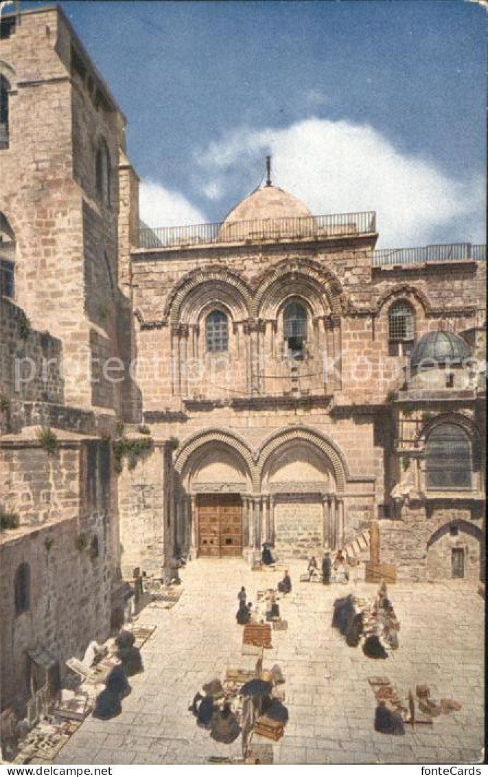 11660117 Jerusalem Yerushalayim Kirche Des Heiligen Grabes  - Israel