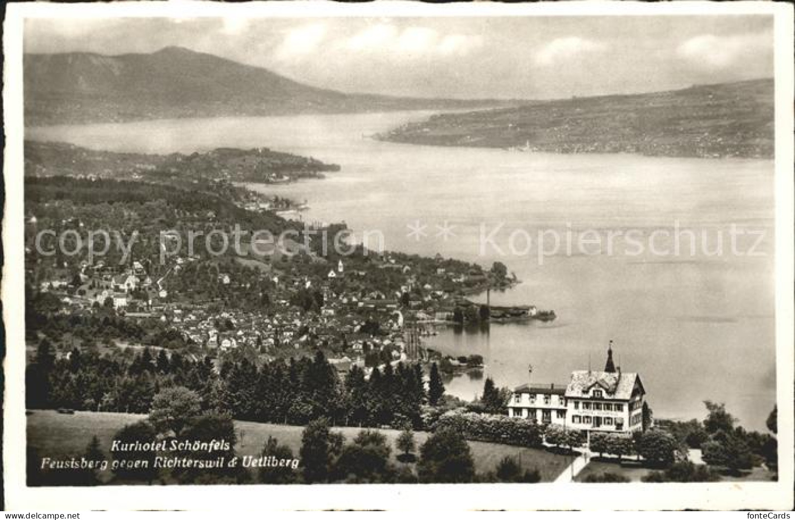 11659688 Feusisberg Mit Richterswil Und Uetliberg Kurhaus Schoenfels Feusisberg - Sonstige & Ohne Zuordnung