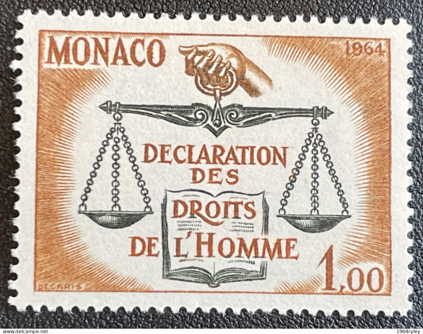 MONACO - MNH** - 1964 - # 792 - Unused Stamps