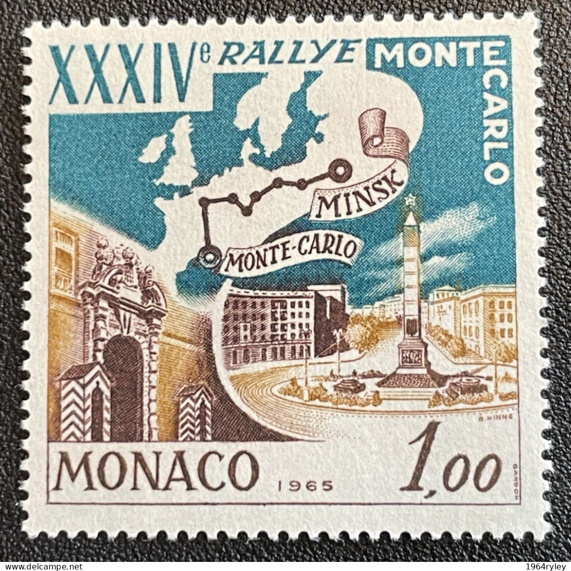 MONACO - MNH** - 1964 - # 662 - Unused Stamps