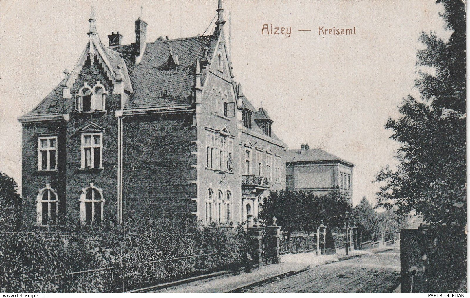 6508 ALZEY, Kreisamt, 1920 - Alzey