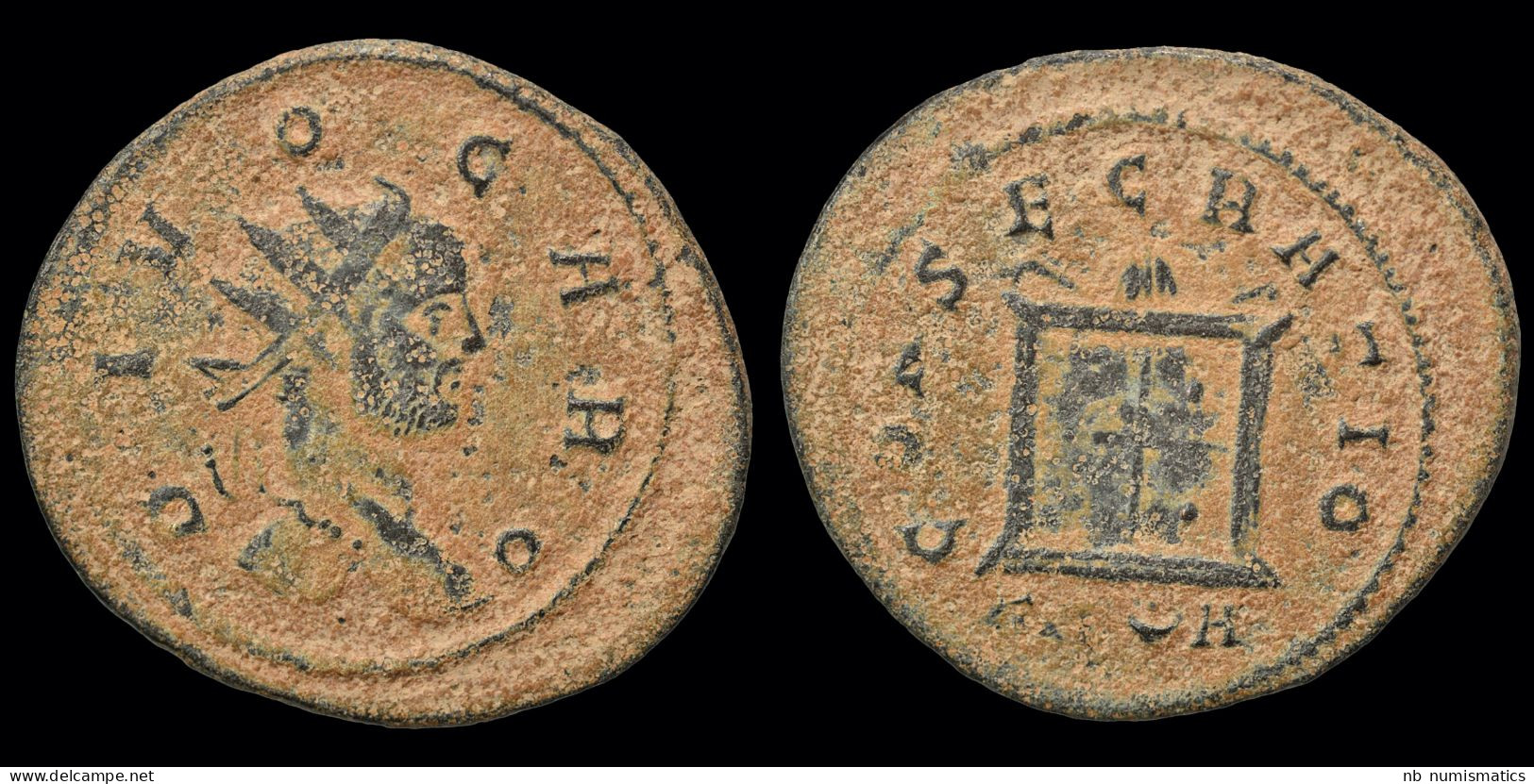 Divus Carus AE Antoninianus Consecratio - Der Soldatenkaiser (die Militärkrise) (235 / 284)