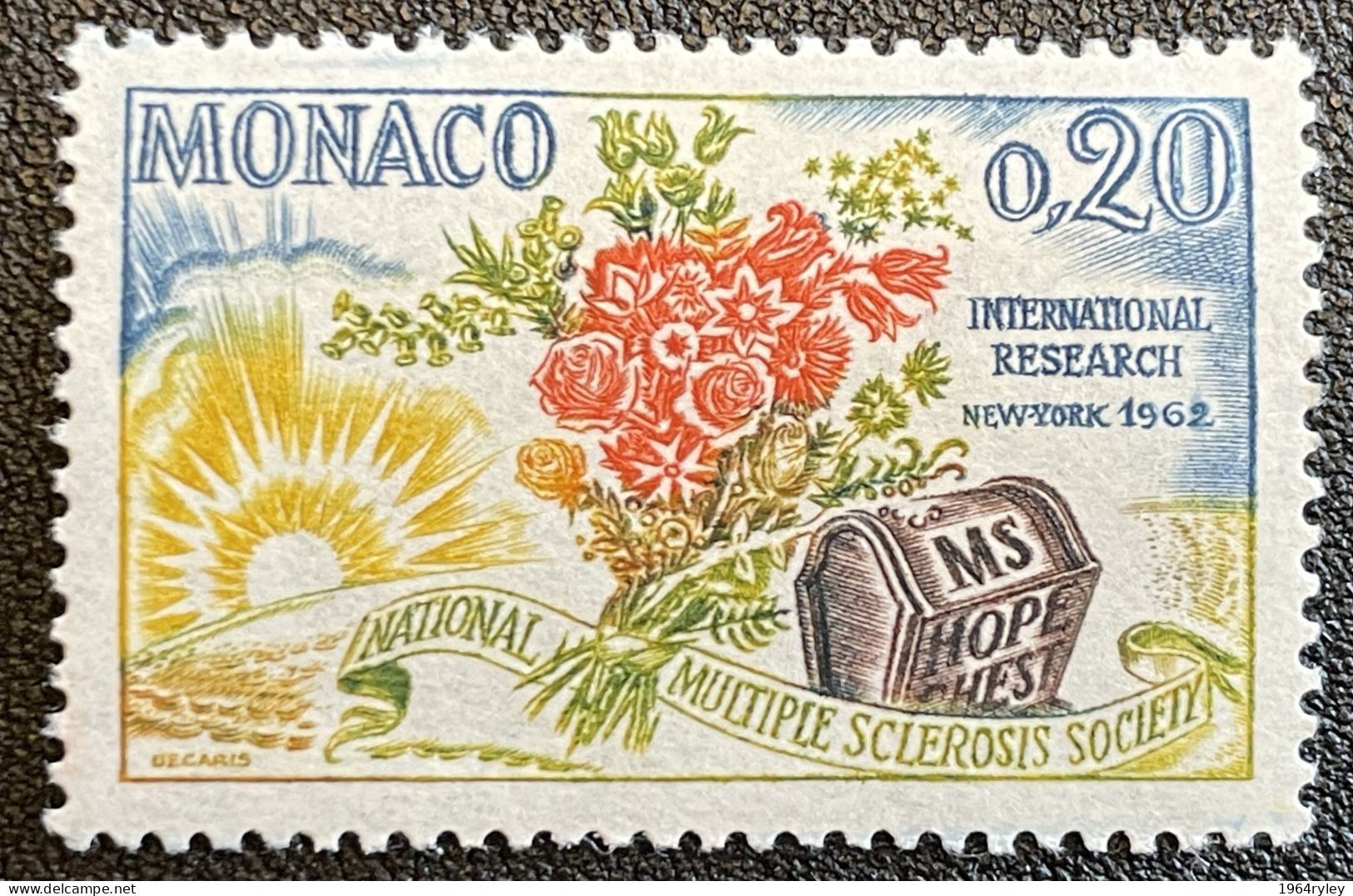 MONACO - MNH** - 1962 - # 580 - Nuovi