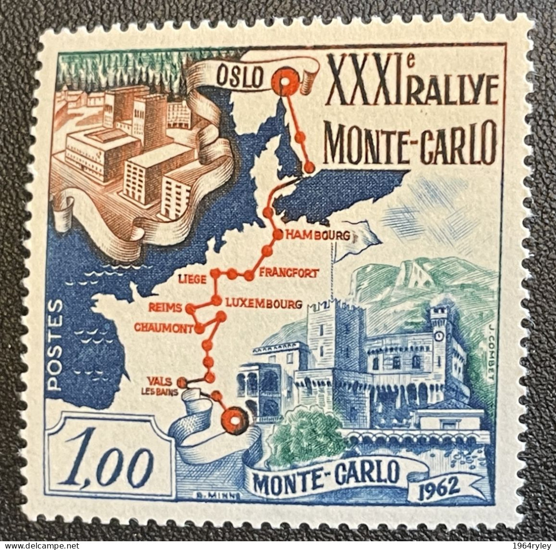 MONACO - MNH** - 1961 - # 556 - Nuevos