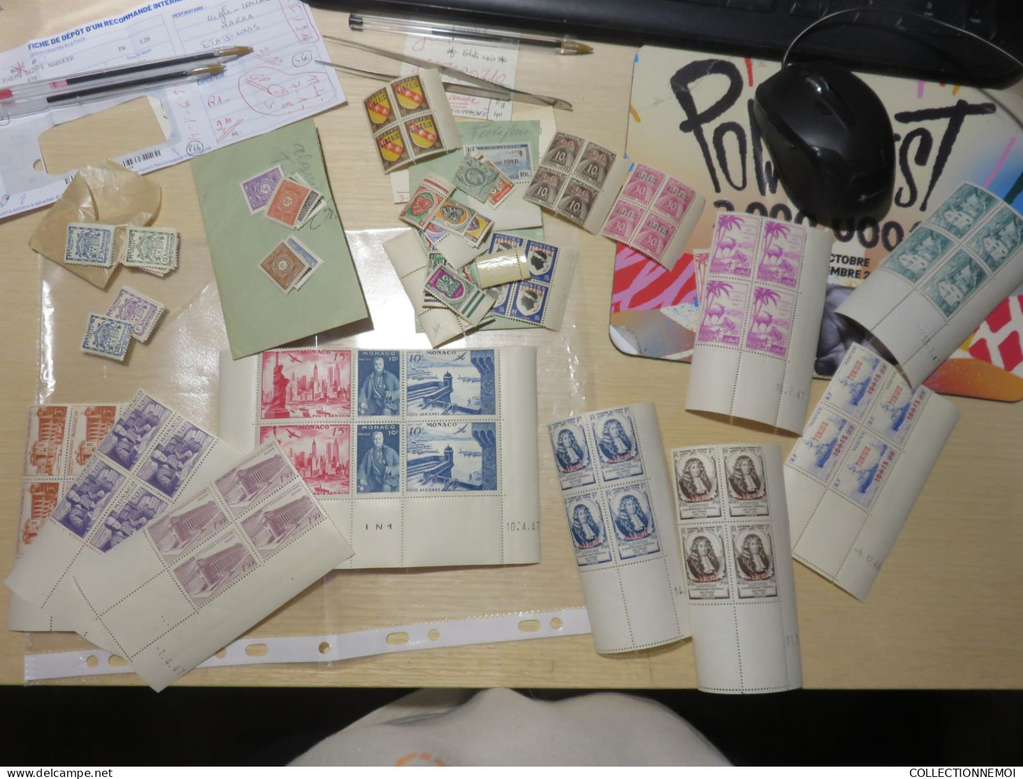 Divers à Voir, Monaco ,,, Algerie ,,, Et Autres - Lots & Kiloware (mixtures) - Max. 999 Stamps