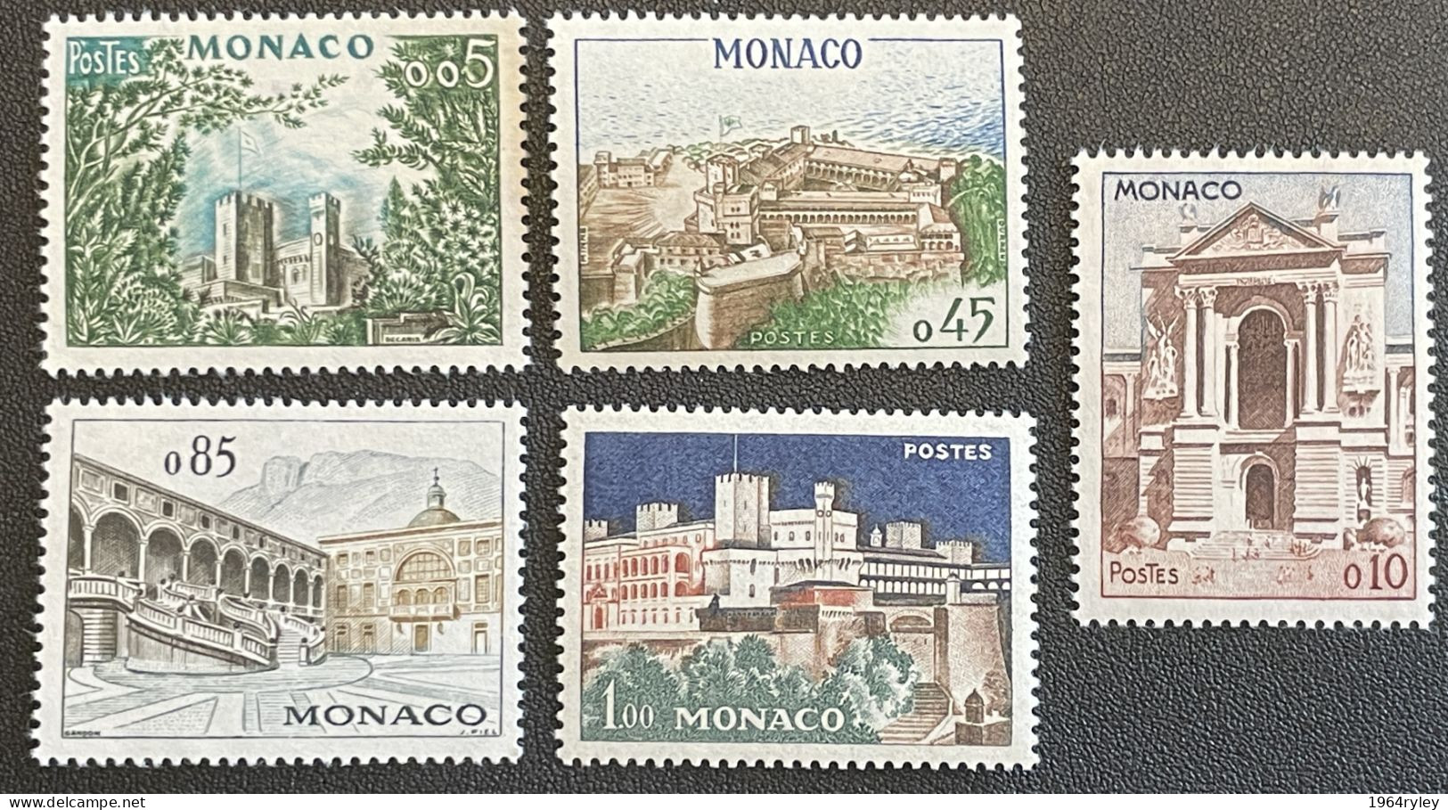 MONACO - MNH** - 1960 - # 644/648 - Unused Stamps