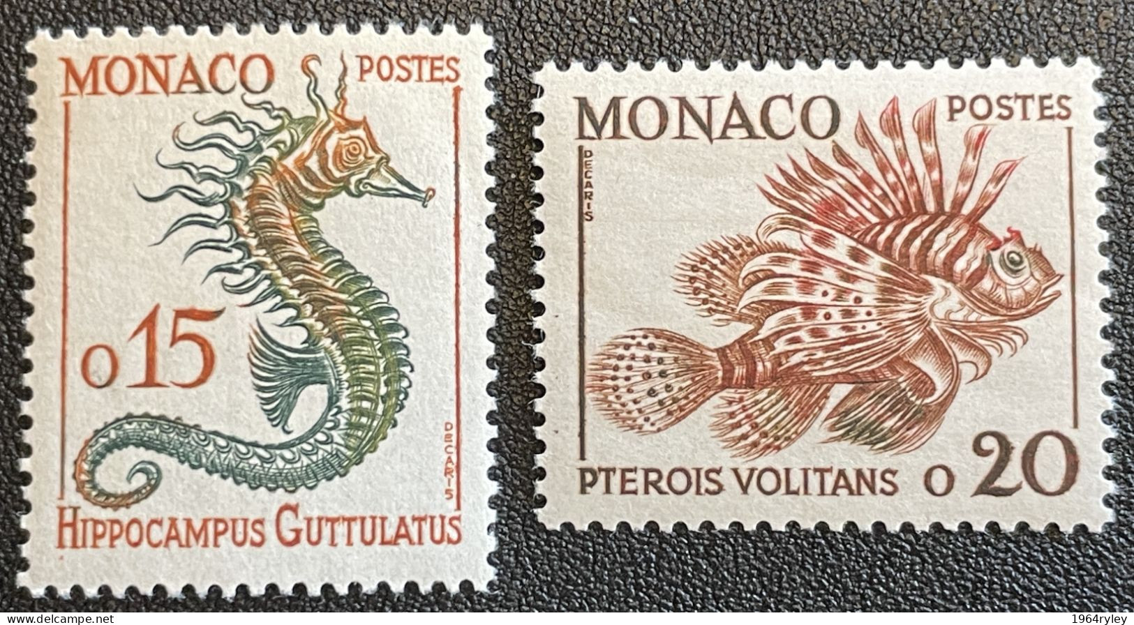 MONACO - MNH** - 1960 - # 651/652 - Unused Stamps