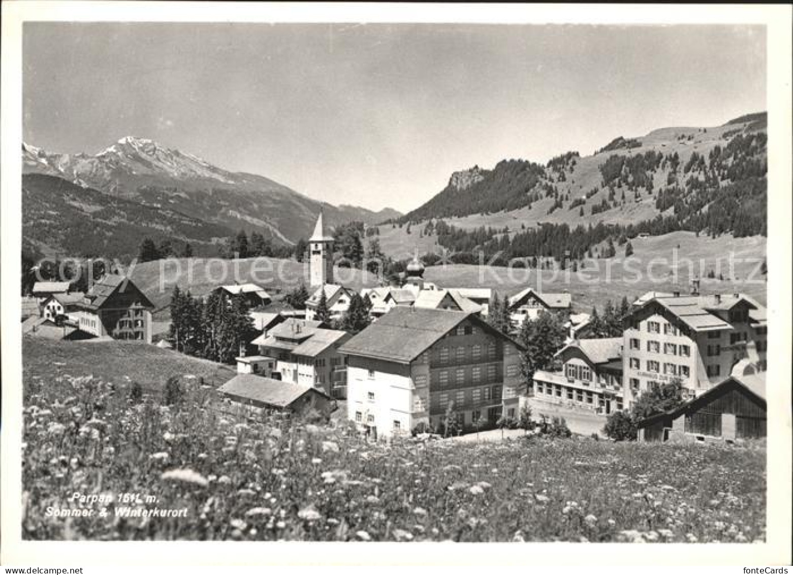 11658899 Parpan Ortsblick Parpan - Sonstige & Ohne Zuordnung