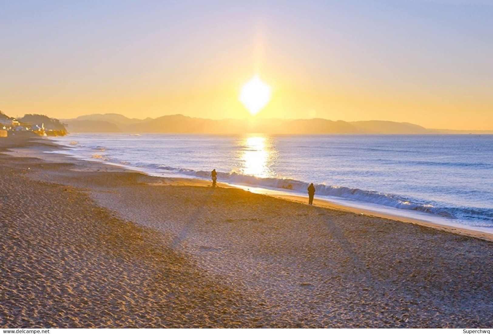 China postcard Original Photography Postcard for Sunset, Speed, Kamakura, Sea, and Dusk 8 pcs