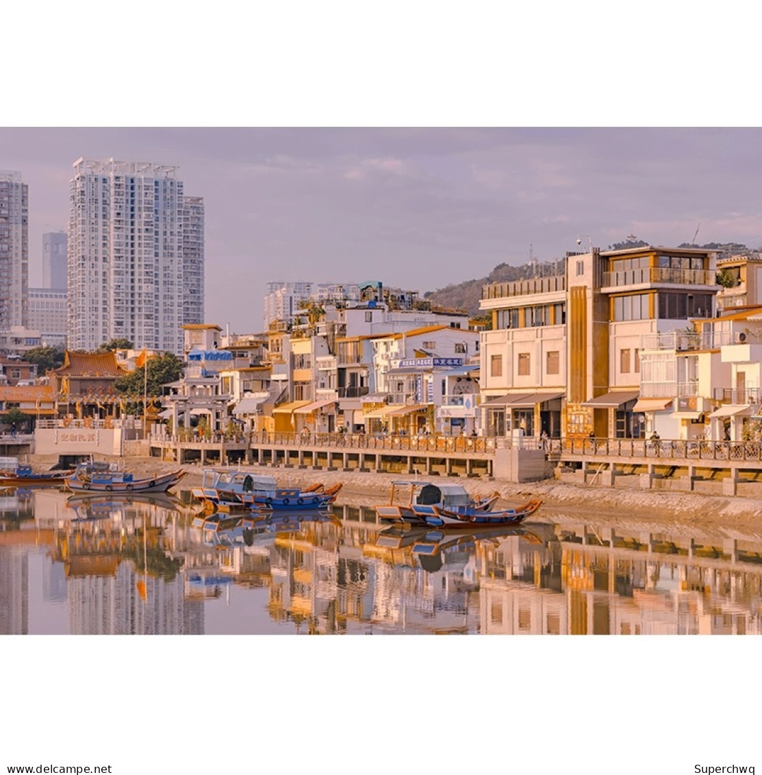 China Postcard Original Photography Postcard For "Coastal City Xiamen" - Shapo Wei On Gulangyu Island 8 Pcs - Cina
