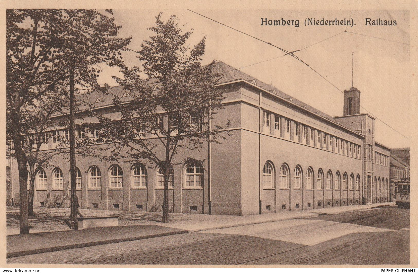 4100 DUISBURG - HOMBERG, Rathaus, 1929 - Duisburg