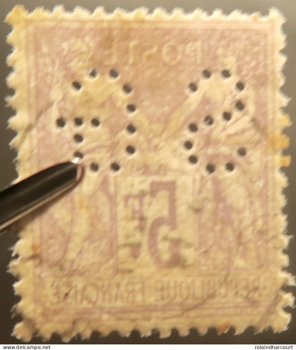 R1311/3122 - FRANCE - SAGE TYPE II N°95 Avec Perforations : " SG " - Cote (2024) : 100,00 € - 1876-1898 Sage (Type II)