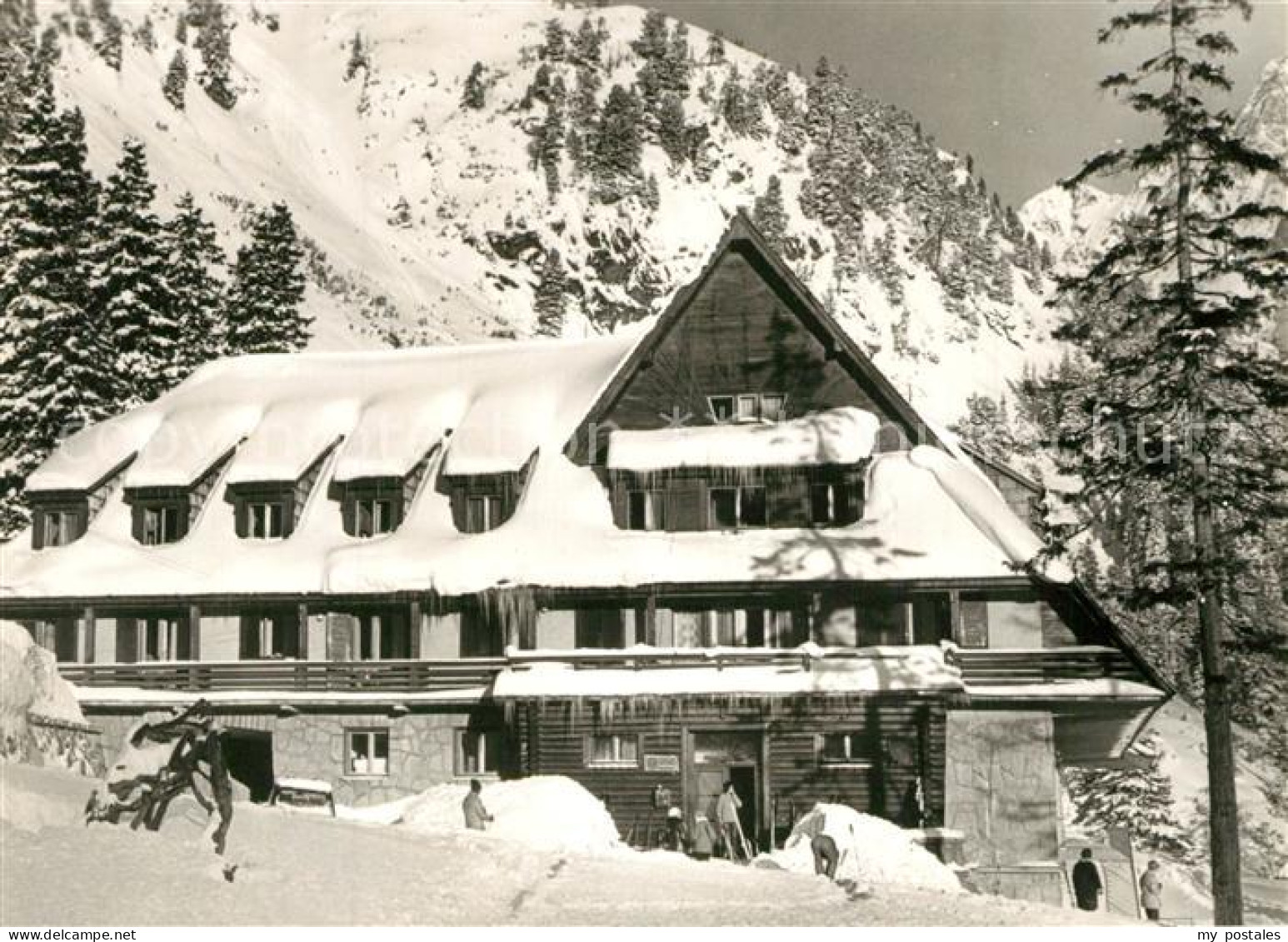 73280428 Hohe Tatra Bergbaude Kapotaen Moravka Hohe Tatra - Slovakia