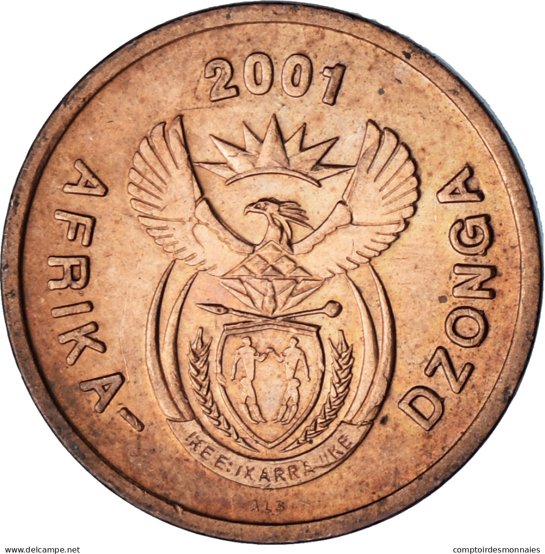 Afrique Du Sud, 5 Cents, 2001 - South Africa
