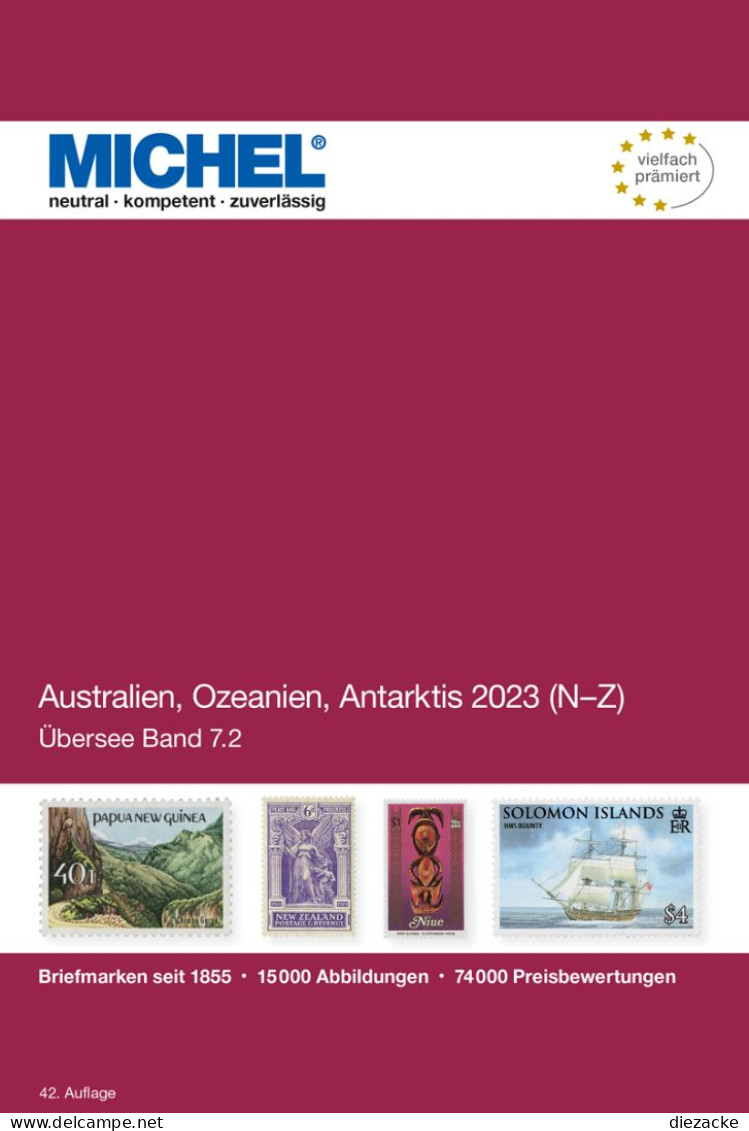 Michel Katalog Australien, Ozeanien 2023 Band 2 ÜK 7/2 Versandkostenfrei! Neu - Other & Unclassified